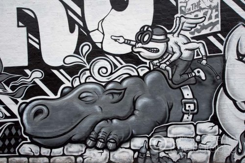 hippo graffiti