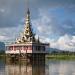 Inle Lake is dotted with floating gardens, villages and pagodas.