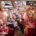 Theingyi Zei is the biggest market in Yangon. The food section is a maze of vendors selling vegetables, fruits, spices, fish and meat. It is worth a stroll for the sights and smells.