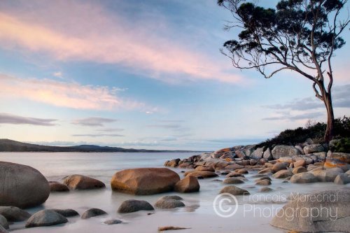 Binalong Bay, Tasmania.